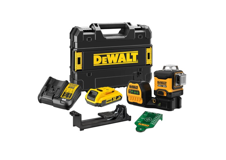 Laser wieloliniowy 3x360 zielony DeWalt DCE089D1G18