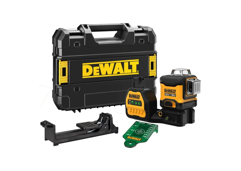 Laser wieloliniowy 3x360 zielony DeWalt DCE089NG18