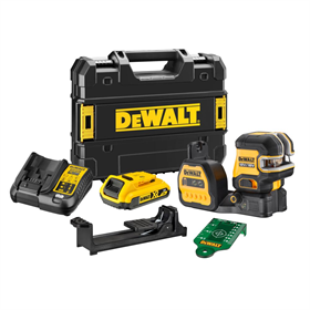 Zielony laser krzyżowy DeWalt DCE822D1G18