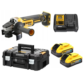 Szlifierka kątowa DeWalt DCG405H2T POWERSTACK 2x5,0Ah TSTAK II