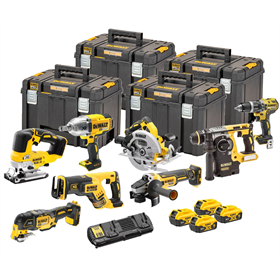 Zestaw narzędzi akumulatorowych 18V DeWalt DCK865P4T 4x5.0Ah