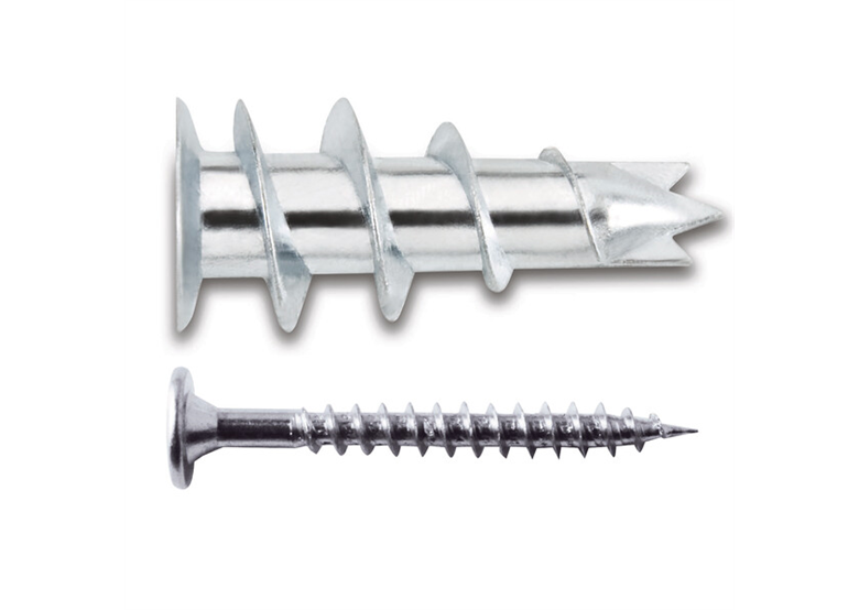 Kołek samowiercący ZIP-IT z wkrętem do płyt G-K metalowy, 100szt. DeWalt DFM4110000