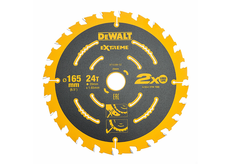 Tarcza pilarska 165x20mm DeWalt DT10300-QZ