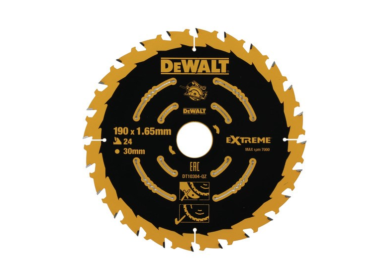 Tarcza pilarska Extreme 190x30mm DeWalt DT10304