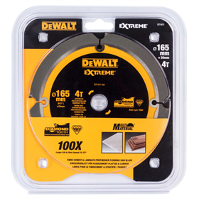 Tarcza pilarska EXTREME do włóknocementu 165x20mm DeWalt DT1471