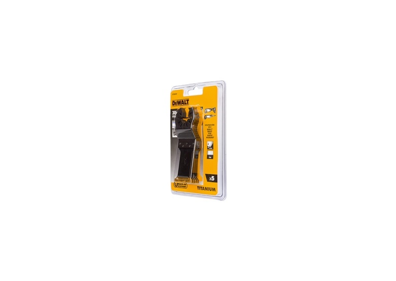 Brzeszczot z powłoka tytanową 30x43mm (5 szt.) DeWalt DT20727