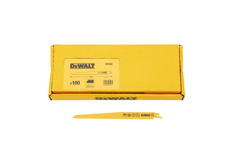 Brzeszczoty do pilarek szablowych DeWalt DT2320