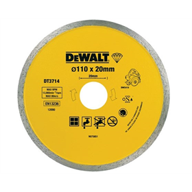 Tarcza diamentowa 110mm DeWalt DT3714
