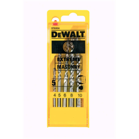 Zestaw 5 wierteł do betonu EXTREME DeWalt DT6956