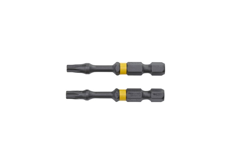 Końcówki wkrętarskie EXTREME IMPACT Torsion T25/50mm (opak. 2 szt.) DeWalt DT70534T