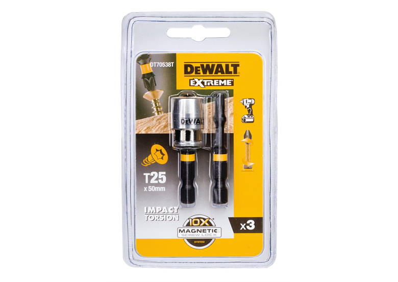 Końcówki wkrętarskie 2szt. DeWalt DT70538T