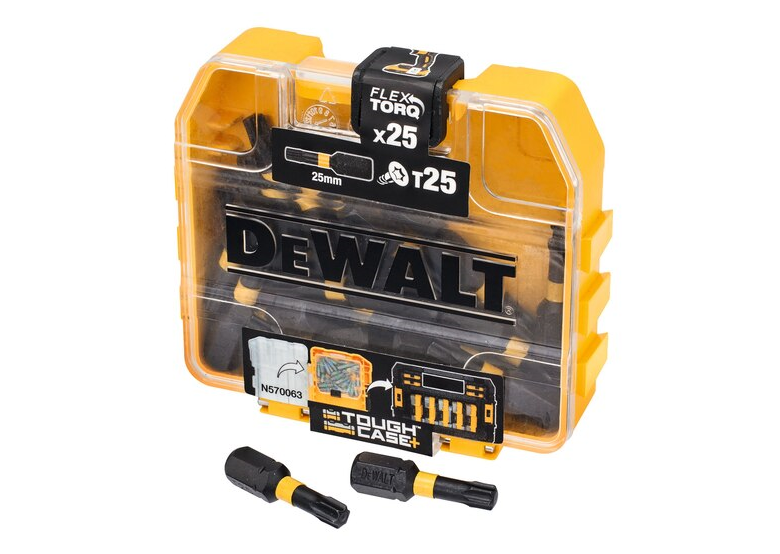 Zestaw bitów T25 25mm Torsion Tic Tac DeWalt DT70558T