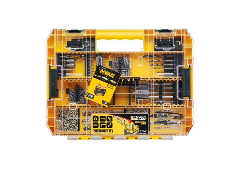 80-częściowy zestaw do wiercenia DeWalt DT70767