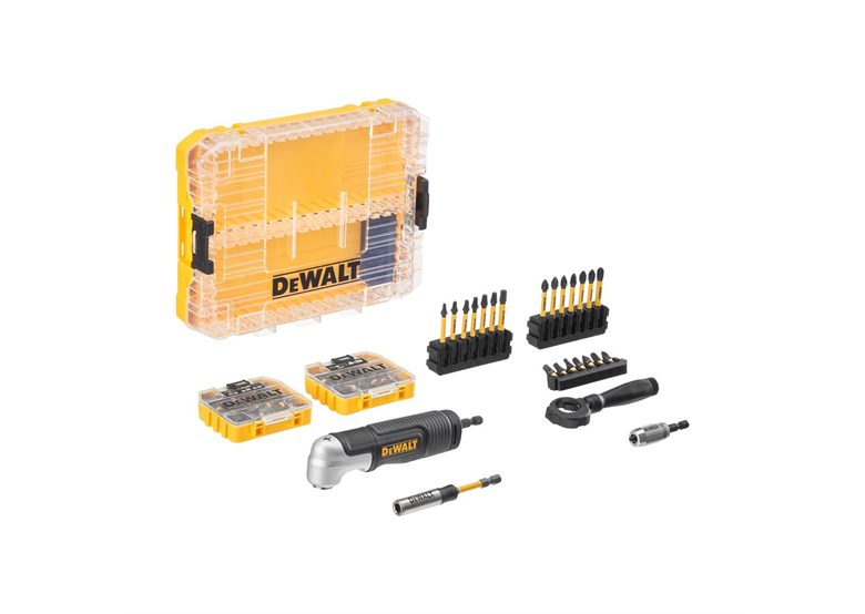 Zestaw bitów z nasadką kątową, 80 szt. DeWalt DT70775