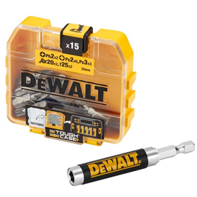 Zestaw 16 cz. TicTac + uchwyt DeWalt DT71511