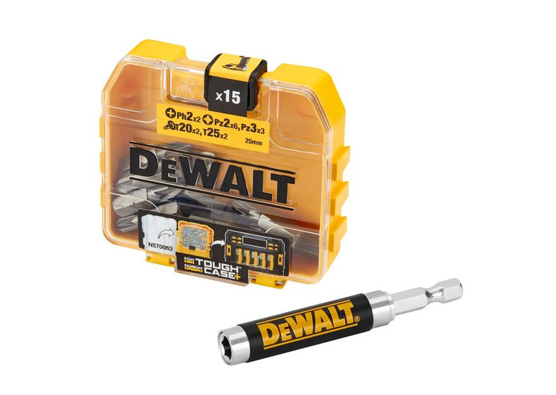 Zestaw 16 cz. TicTac + uchwyt DeWalt DT71511