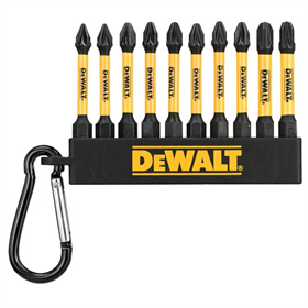 Zestaw bitów skrętnych, 10szt. DeWalt DT7276