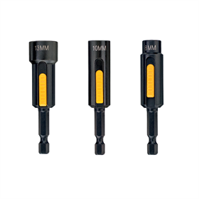Zestaw udarowych końcówek nasadowych 3szt. DeWalt DT7460
