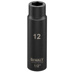 Klucz nasadkowy EXTREME IMPACT 1/2” 12/78mm DeWalt DT7546