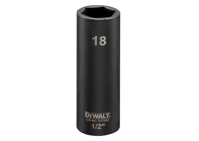 Klucz nasadkowy EXTREME IMPACT 1/2” 18/78mm DeWalt DT7552