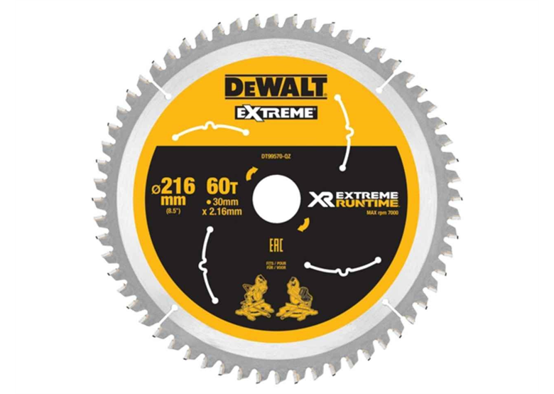 Tarcza 216x30mm DeWalt DT99570-QZ