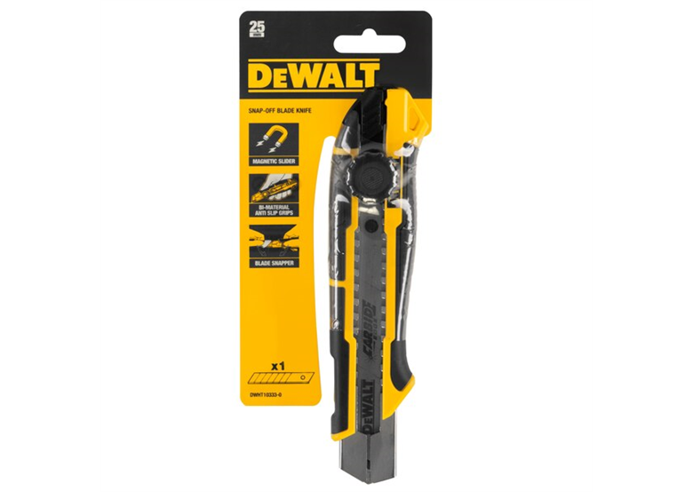 Nóż z ostrzem łamanym 25mm DeWalt DWHT10333-0