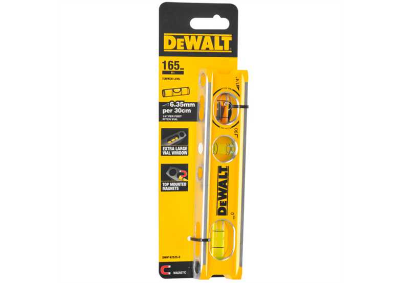 Poziomica z libellą kątową 165mm DeWalt DWHT42525-0