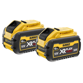 2 akumulatory 54V 4.0Ah / 18V 12.0Ah DeWalt FLEXVOLT DCB548Y2
