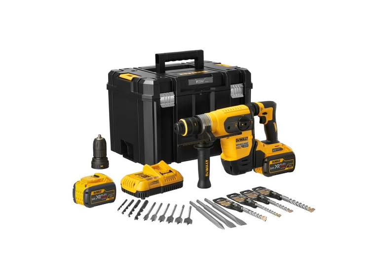Młotowiertarka DeWalt FLEXVOLT  DCH417X2 2x9,0Ah