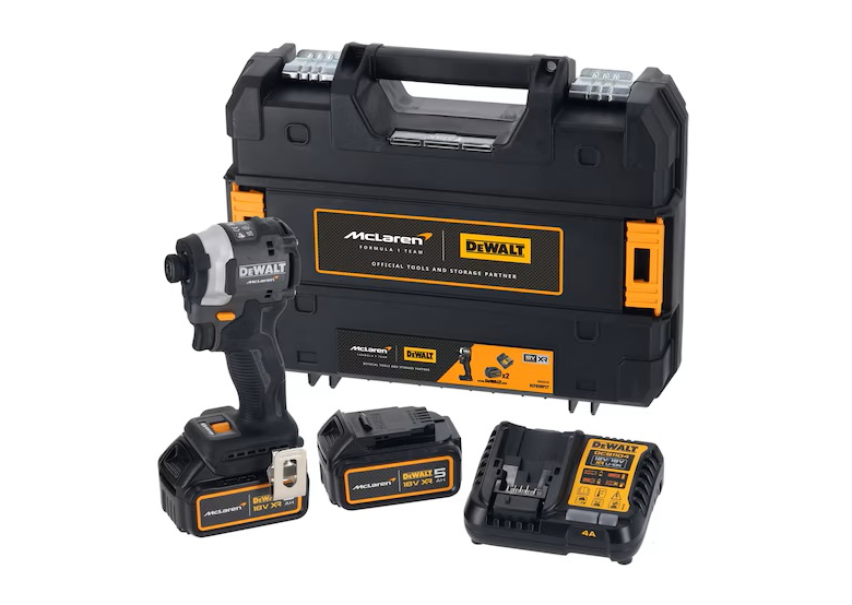 Zakrętarka udarowa DeWalt McLaren F1 DCF85MP2T 2x5.0Ah