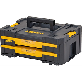 Skrzynia narzędziowa z 2 szufladami DeWalt TSTAK DWST1-70706