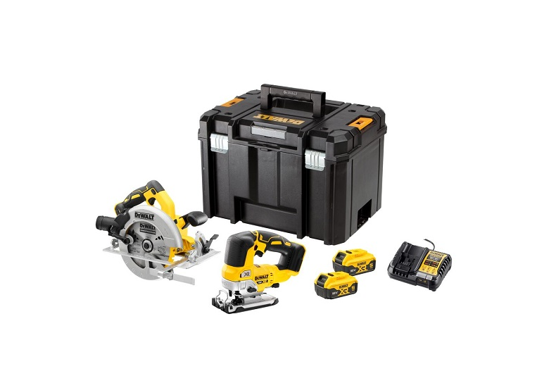 Zestaw elektronarzędzi 18V DeWalt XR DCK2012P2T 2x5.0Ah