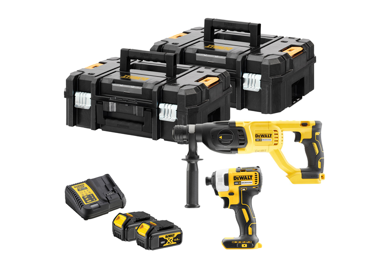 Zestaw elektronarzędzi 18V DeWalt XR DCK2023M2T 2x4.0Ah