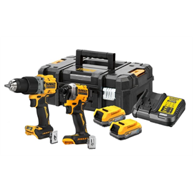 Zestaw elektronarzędzi 18V DeWalt XR DCK2050E2T 2x1.7Ah