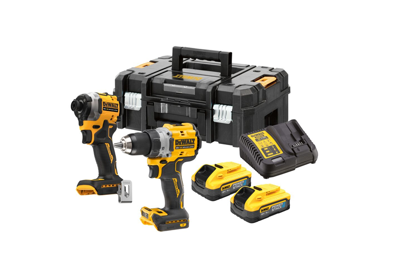Zestaw elektronarzędzi 18V DeWalt XR DCK2051E2T 2x1.7Ah