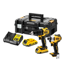 Zestaw elektronarzędzi 18V DeWalt XR DCK2062D2T 2x2.0Ah