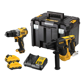 Zestaw narzędzi akumulatorowych 18V DeWalt XR DCK2102L2T 2x3.0Ah