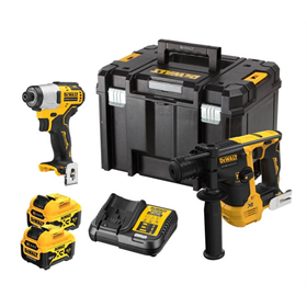 Zestaw elektronarzędzi 12V DeWalt XR DCK2104P2T 2x5.0Ah