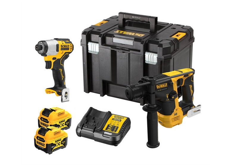 Zestaw elektronarzędzi 12V DeWalt XR DCK2104P2T 2x5.0Ah