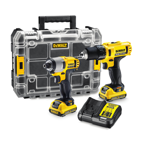 Zestaw elektronarzędzi 10.8V DeWalt XR DCK211D2T 2x2.0Ah