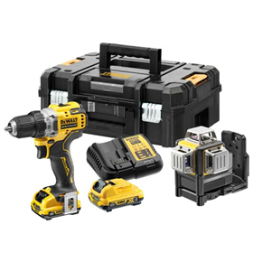 Zestaw elektronarzędzi 12V DeWalt XR DCK212D2T 2x2.0Ah