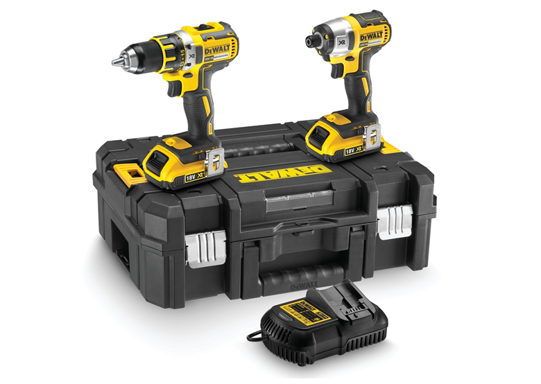 Zestaw elektronarzędzi 18V DeWalt XR DCK258D2T 2x2.0Ah