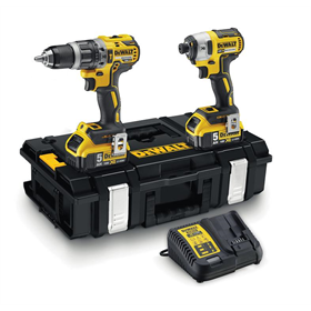 Zestaw elektronarzędzi 18V DeWalt XR DCK266P2 2x5.0Ah