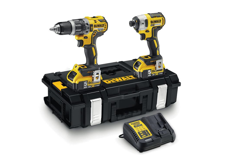 Zestaw elektronarzędzi 18V DeWalt XR DCK266P2 2x5.0Ah