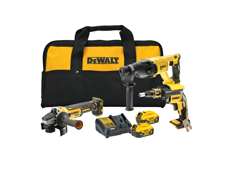 Zestaw elektronarzędzi 18V DeWalt XR DCK304P2 2x5.0Ah
