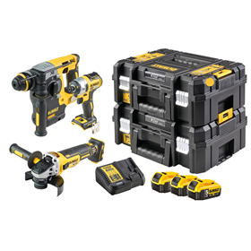 Zestaw elektronarzędzi 18V DeWalt XR DCK305P3T 3x5.0Ah