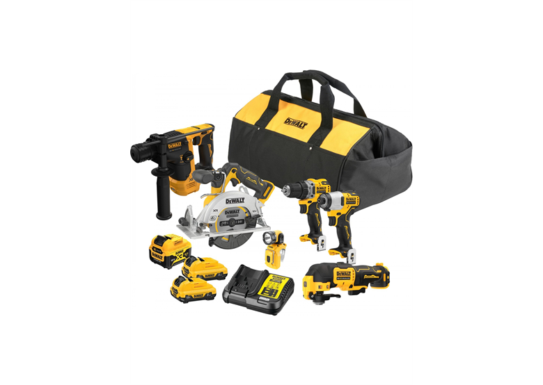 Zestaw elektronarzędzi 12V DeWalt XR DCK611P1D2 2x2.0Ah, 1x5.0Ah