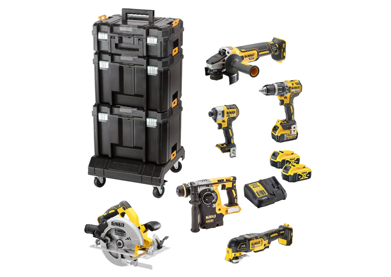 Zestaw elektronarzędzi 18V DeWalt XR DCK685P3T 3x5.0Ah