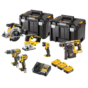 Zestaw elektronarzędzi 18V DeWalt XR DCK690P3T 3x5.0Ah