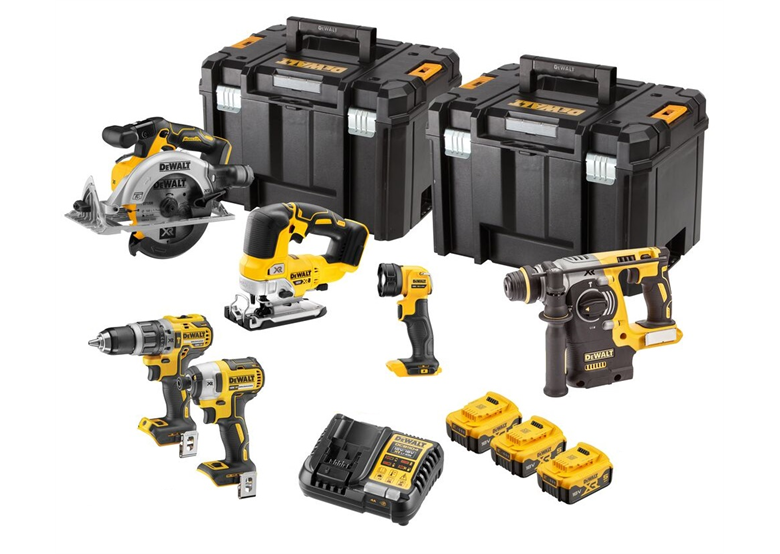 Zestaw elektronarzędzi 18V DeWalt XR DCK690P3T 3x5.0Ah